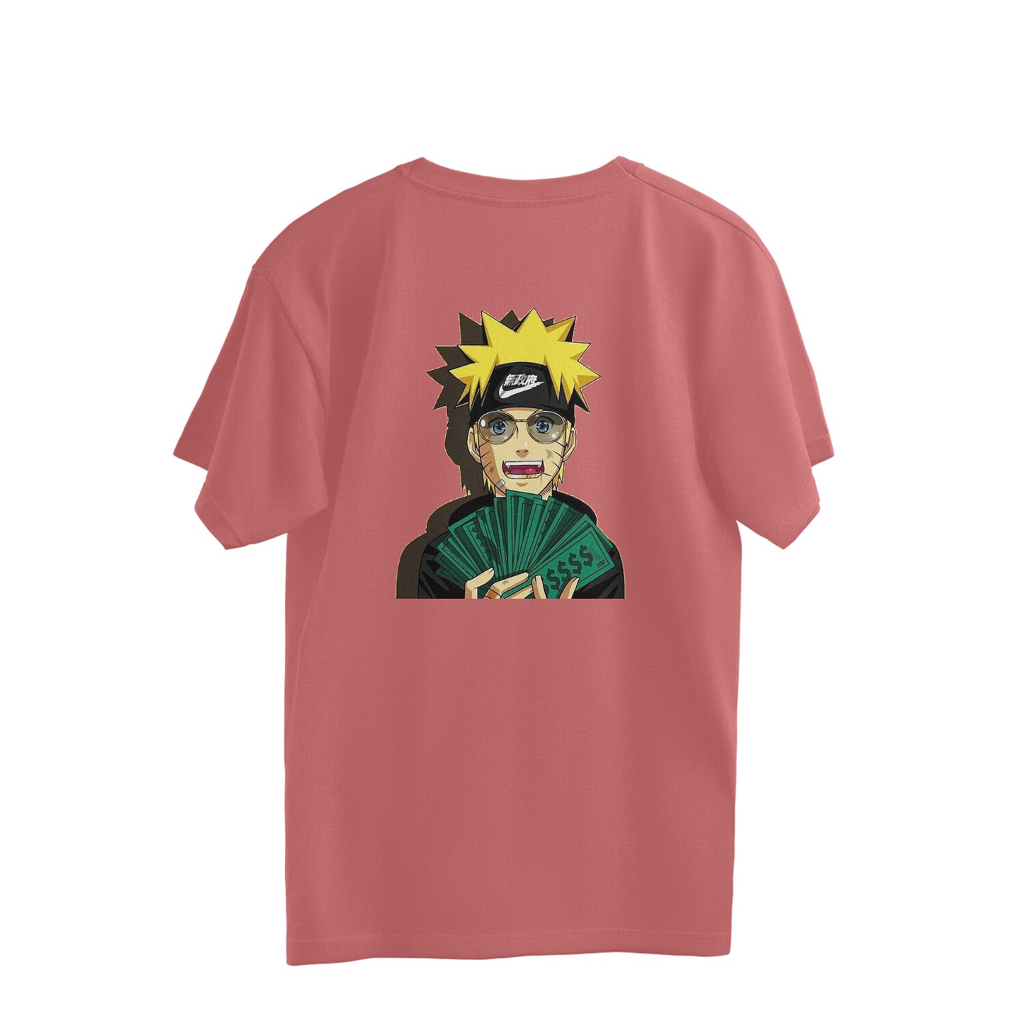 ZF Naruto Money Oversized T shirt