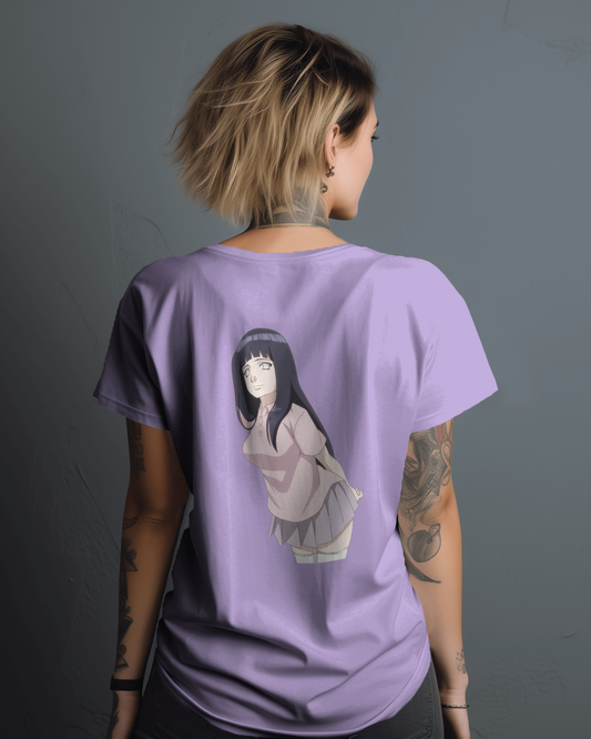 ZF Naruto Hinata Oversized T shirt