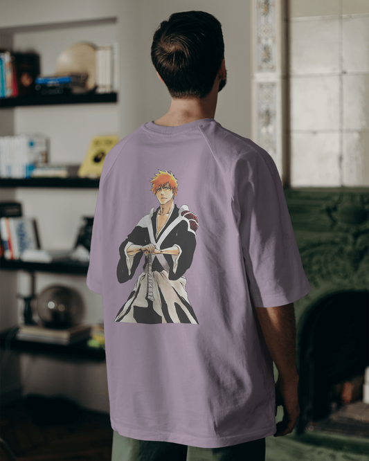 ZF Ichigo Kurosaki Oversized T shirt