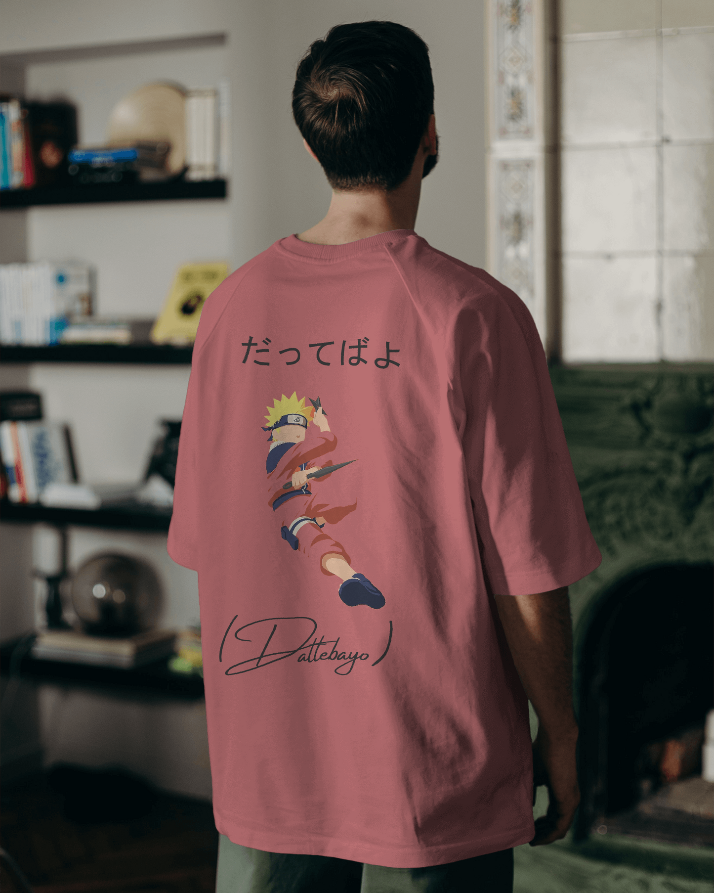 ZF Naruto Dattebayo Oversized T shirt