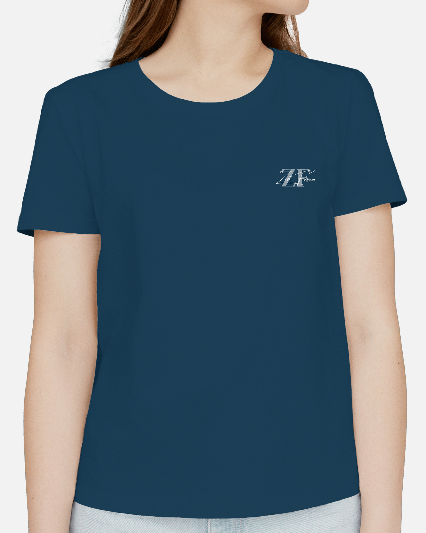 ZF Plain Women T Shirts (Dark)